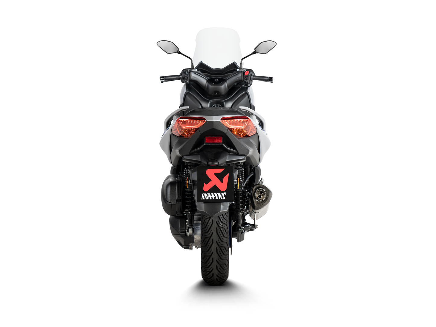 Akrapovič Uitlaat - Yamaha Tricity 300 2021-2024 & meer - Slip-On Line (SS)