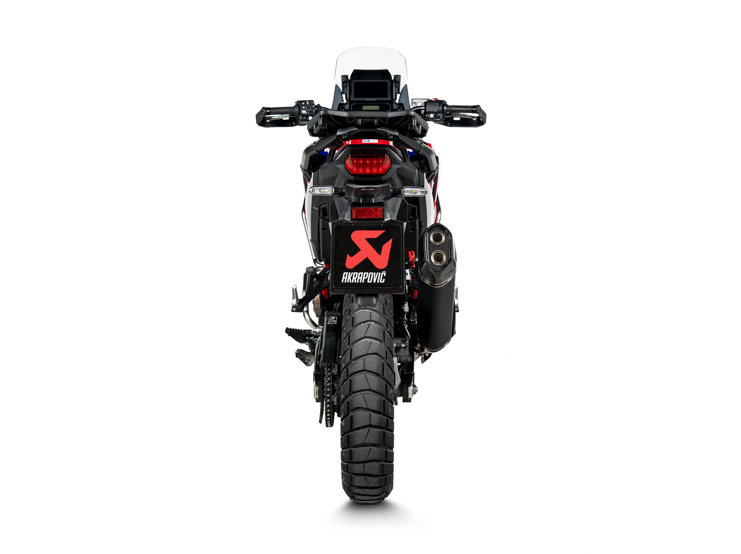 Akrapovič Uitlaat - Honda CRF1100L Africa Twin 202 & meer - Slip-On Line (Titanium)