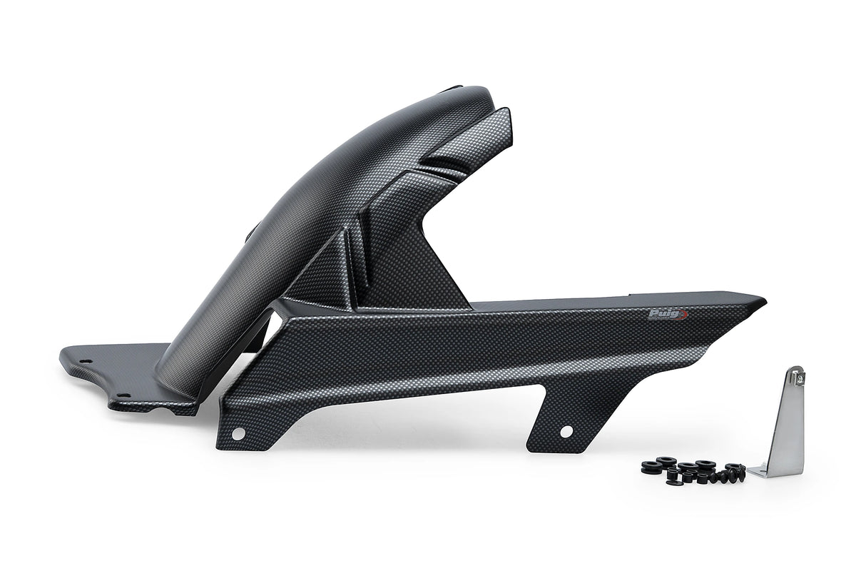Achterspatbord Puig Suzuki DL1000 / DL1050 - Carbon Look / Mat Zwart
