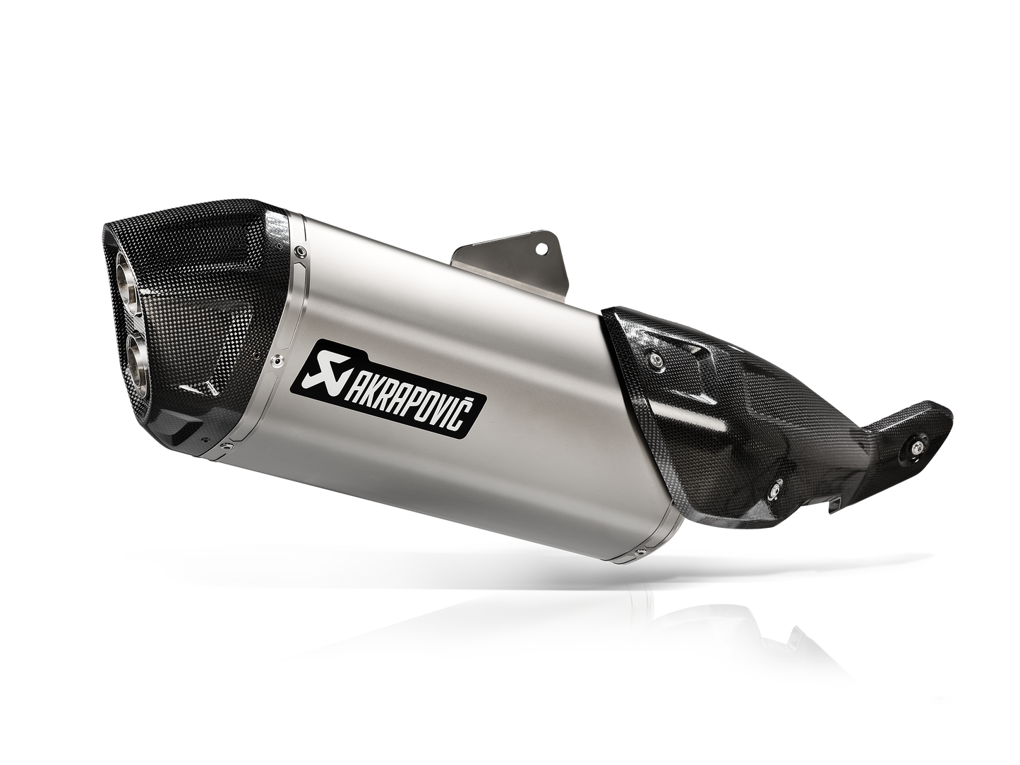 Akrapovič Uitlaat - Suzuki V-STROM 800 2022-2026 & meer - Slip-On Line (Titanium)