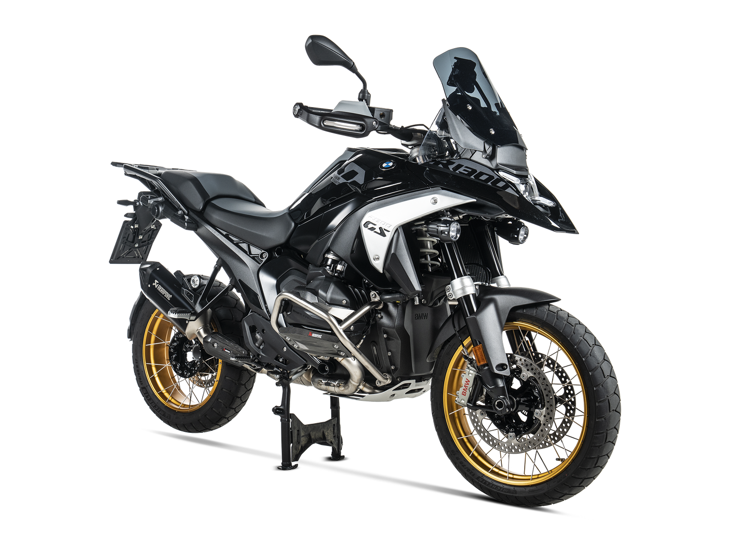 Optionele Akrapovič Uitlaat Accessoires - BMW R 1300 GS / ADVENTURE 2023-2026 - Protection Bar Set (Titanium) - Motor Accessoires