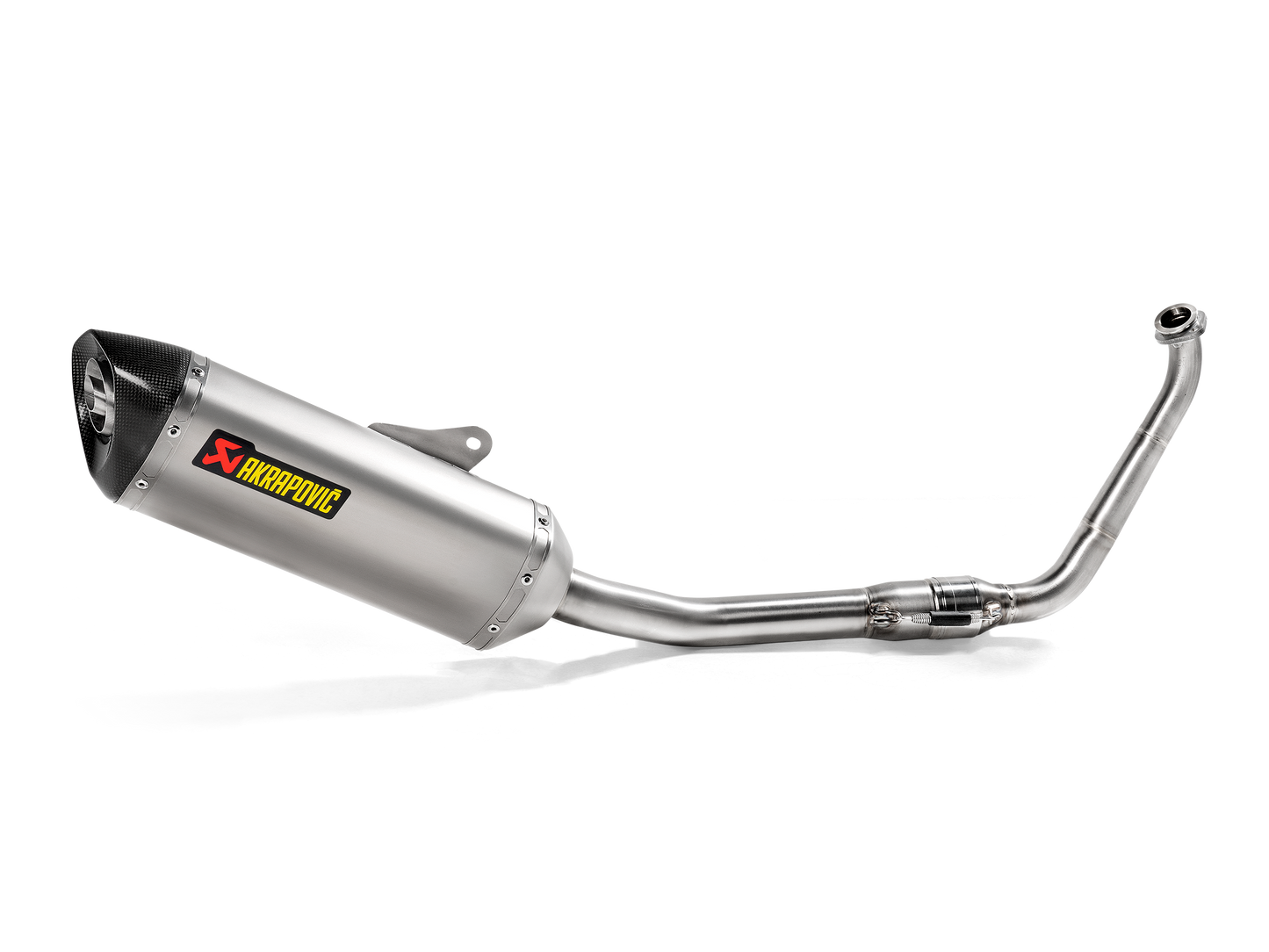 Akrapovič Uitlaat - Yamaha MT-125 2020 & meer - Racing Line (Titanium)