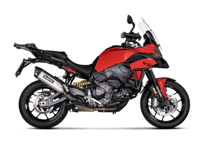Akrapovič Uitlaat - Ducati Multistrada V2 / S 2025 & meer - Slip-On Line (Titanium)