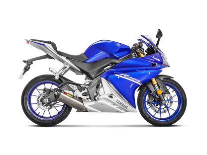 Akrapovič Uitlaat - Yamaha MT-125 2014-2019 & meer - Racing Line (Titanium)