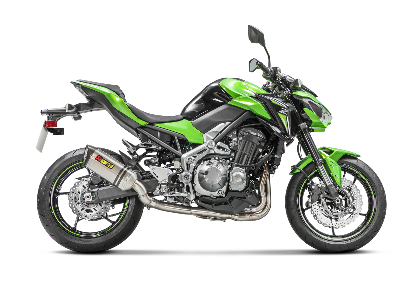 Akrapovič Uitlaat Voorbocht - Kawasaki Z900 2017-2019 - Optional Header (SS) - Motor Accessoires