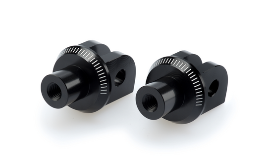 Voetsteunadapters voorzijde van Puig voor diverse Triumph modellen