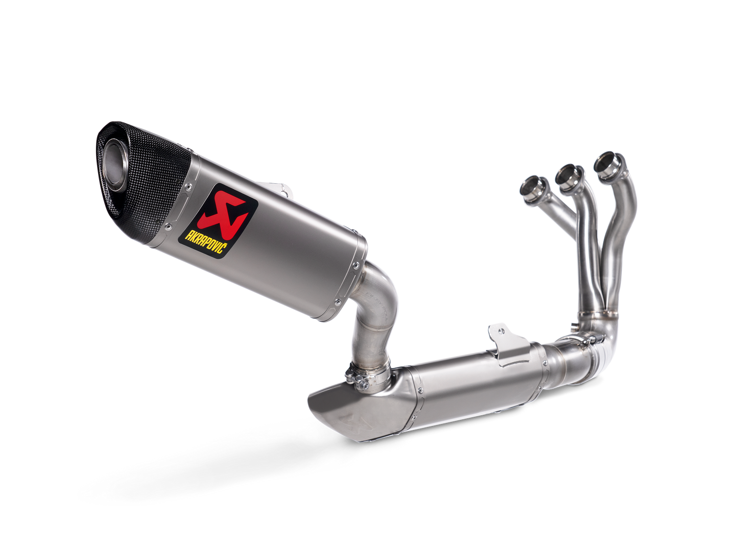 Akrapovič Uitlaat - Yamaha MT-09/FZ-09 2021-2023 - Racing Line (Titanium) - Motor Accessoires
