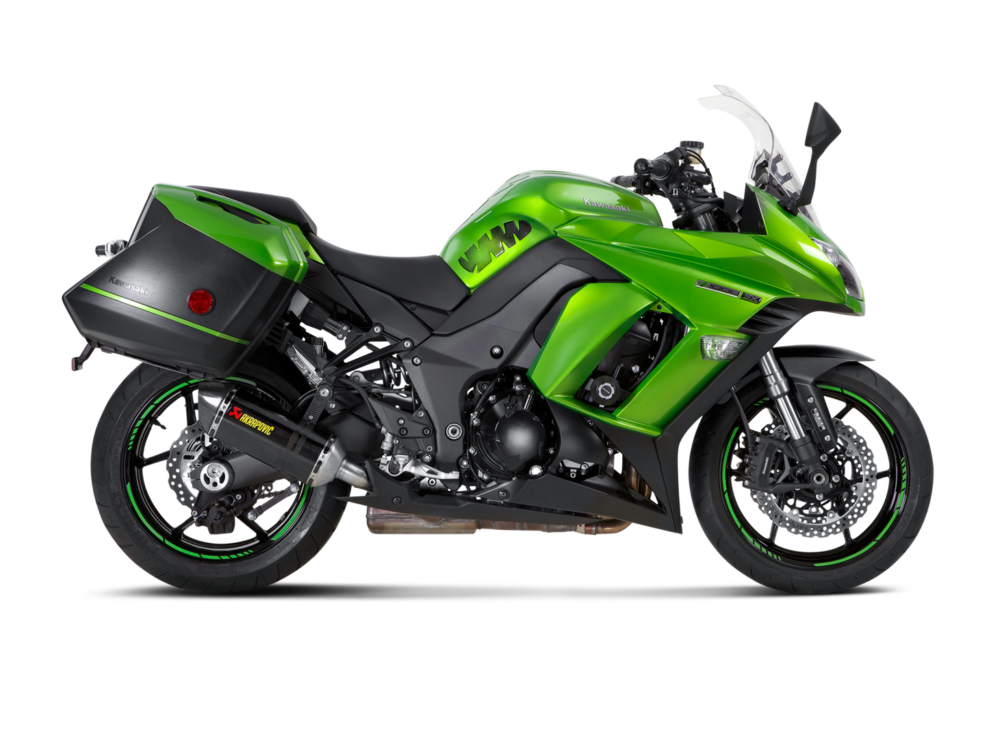 Akrapovič Uitlaat - Kawasaki Z1000SX / Ninja 1000 & meer - Slip-On Line (Carbon)