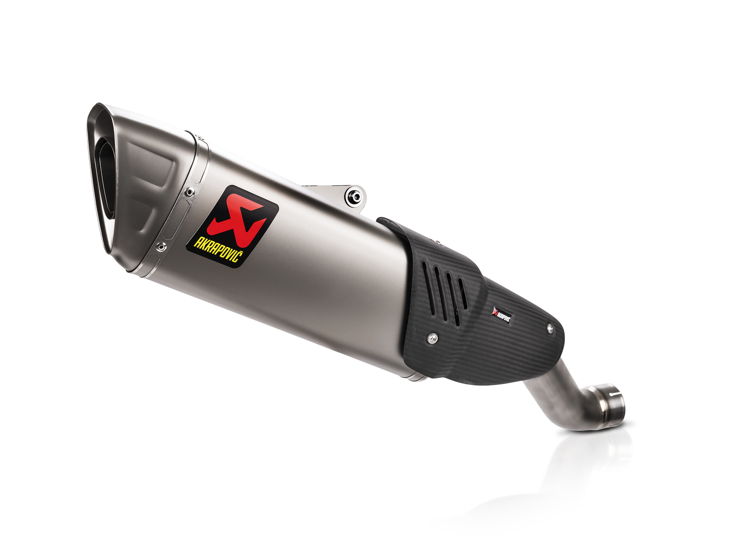 Akrapovič Uitlaat - Aprilia RSV4 2025-2026 & meer - Slip-On Line (Titanium)