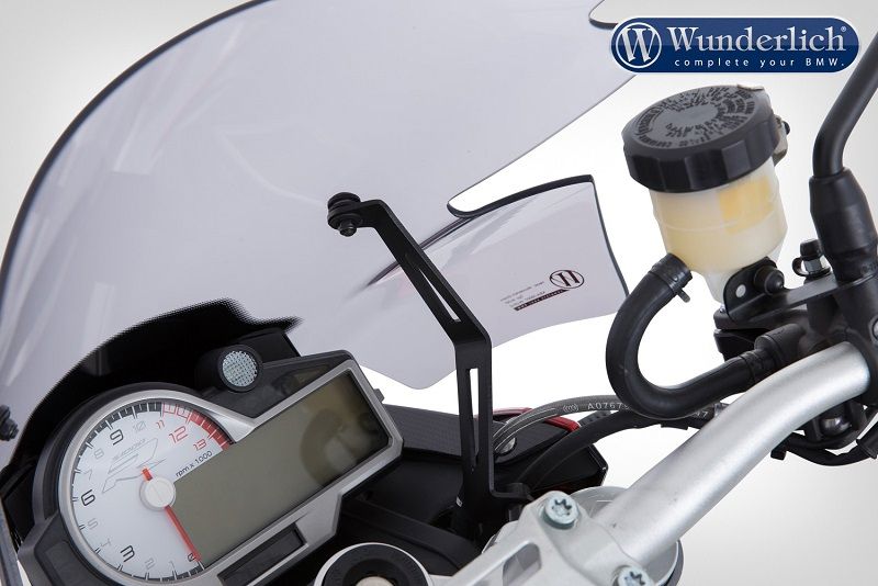 Windscreen Â»Marathonâ« High Bmw S1000R '14-- Smoked Grey Wunderlich