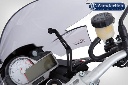 Windscreen Â»Marathonâ« High Bmw S1000R '14-- Smoked Grey Wunderlich
