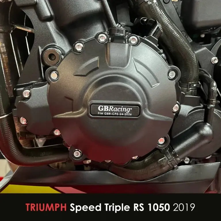 Gb-Racing Engine Cover Set Triumph Speed Triple 1050 S/R/Rs '16-20 (Dynamo, Koppeling, Pulse En Starter)