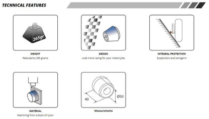 Voorvorkprotector Puig BMW R1300R / R1300RS '25-