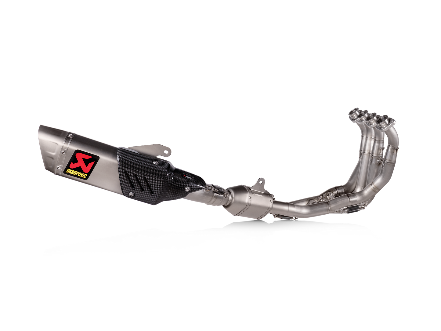 Optionele Akrapovič Uitlaat Accessoires - Yamaha R6 2008-2026 - Track Day Link Pipe/Collector (SS) - Motor Accessoires