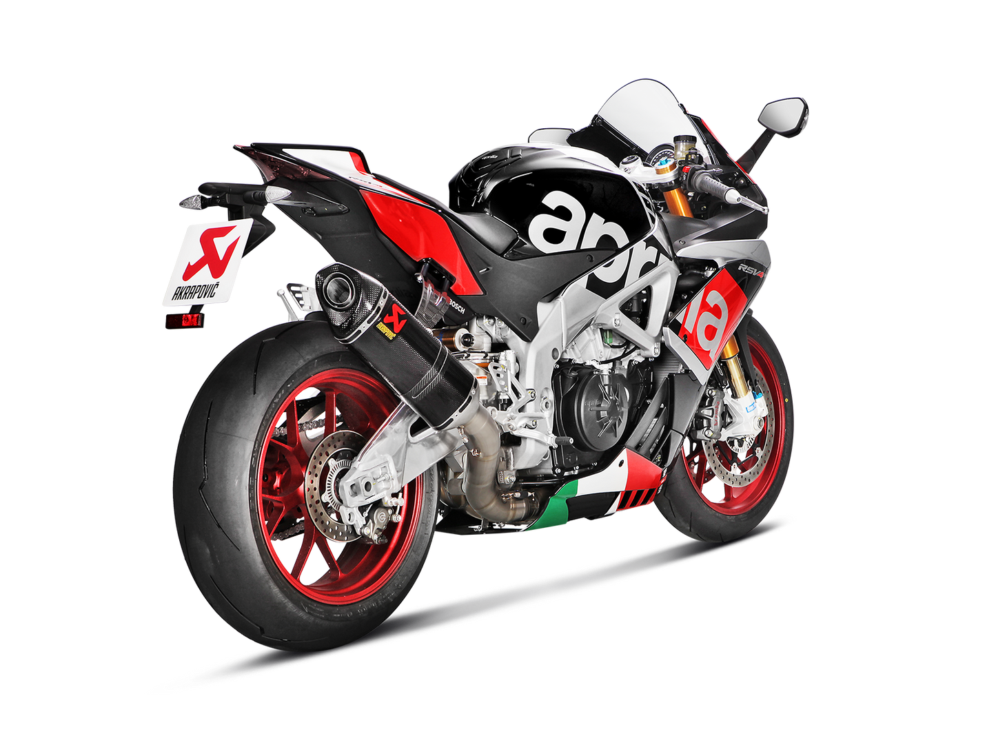Akrapovič Uitlaat - Aprilia RSV4 2015-2016 | RSV4 2017-2020 | TUONO V4 2017-2020 - Evolution Line (Carbon) - Motor Accessoires