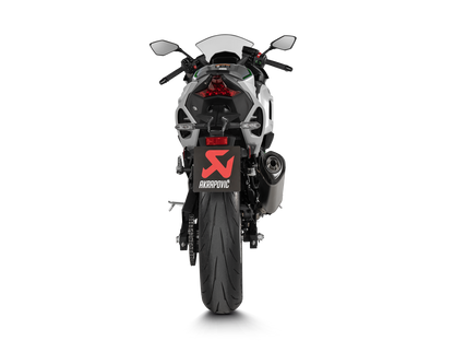 Akrapovič Uitlaat - Kawasaki Ninja 7 / Z7 Hybrid 2024-2024 - Slip-On Line (Titanium) - Motor Accessoires