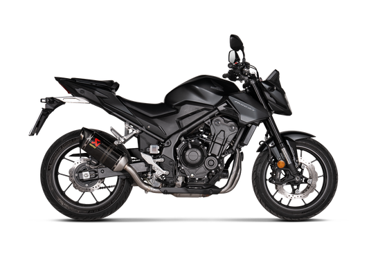 Akrapovič Uitlaat - Honda CB400/500X 2020-2024 & meer - Slip-On Line (Carbon)