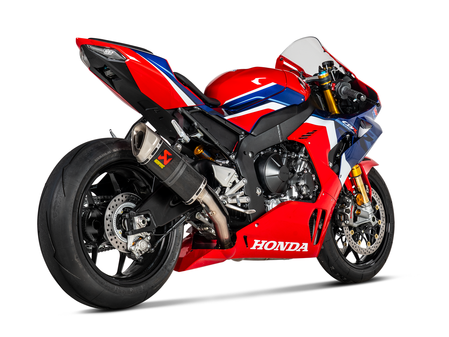 Akrapovič Uitlaat - Honda CBR1000RR-R Fireblade / SP 2020-2023 - Slip-On Line (Carbon) - Motor Accessoires