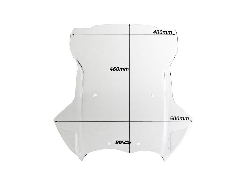WRS Vervangingsruit - BMW R1200GS 2010-2012 | R1200GS Adventure 2010-2012 - Touring - Licht Getint / Transparant