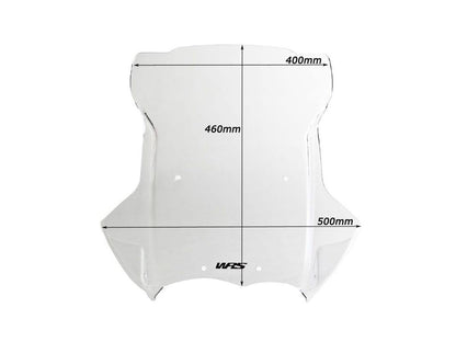 WRS Vervangingsruit - BMW R1200GS 2010-2012 | R1200GS Adventure 2010-2012 - Touring - Licht Getint / Transparant