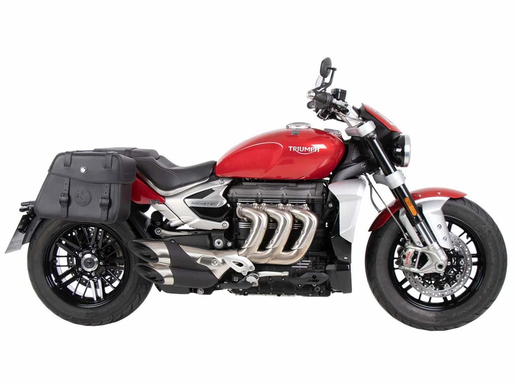 C-Bow Tasdragers Chroom Hepco&Becker Triumph Rocket Iii R / Gt '20+