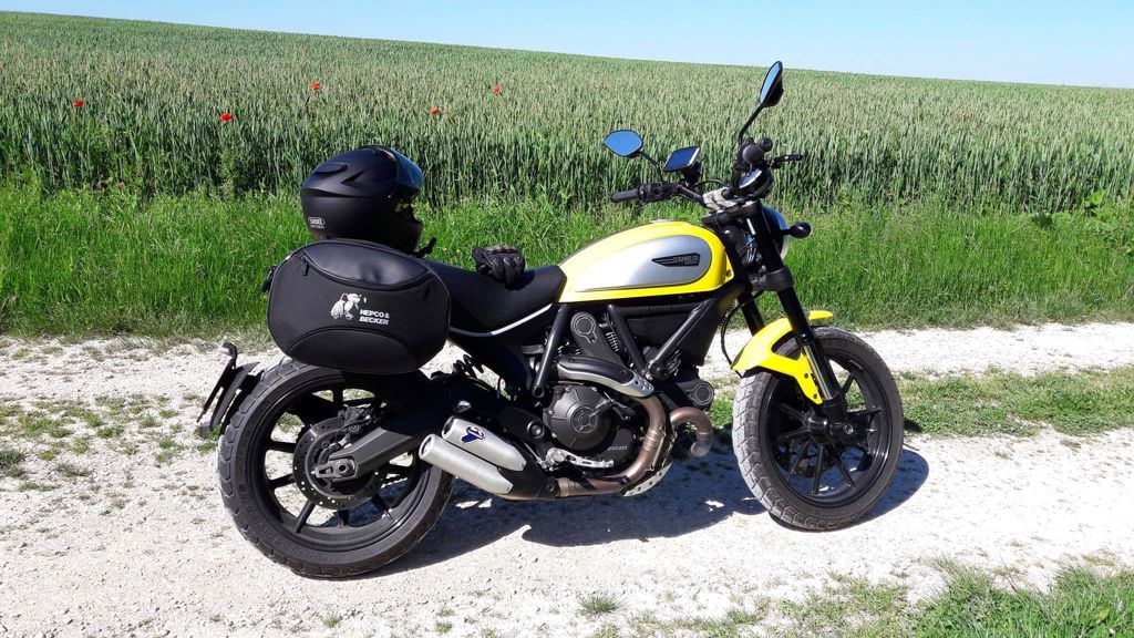 C-Bow tasdragers zwart Hepco&Becker Ducati Scrambler Sixty2 '16-'20