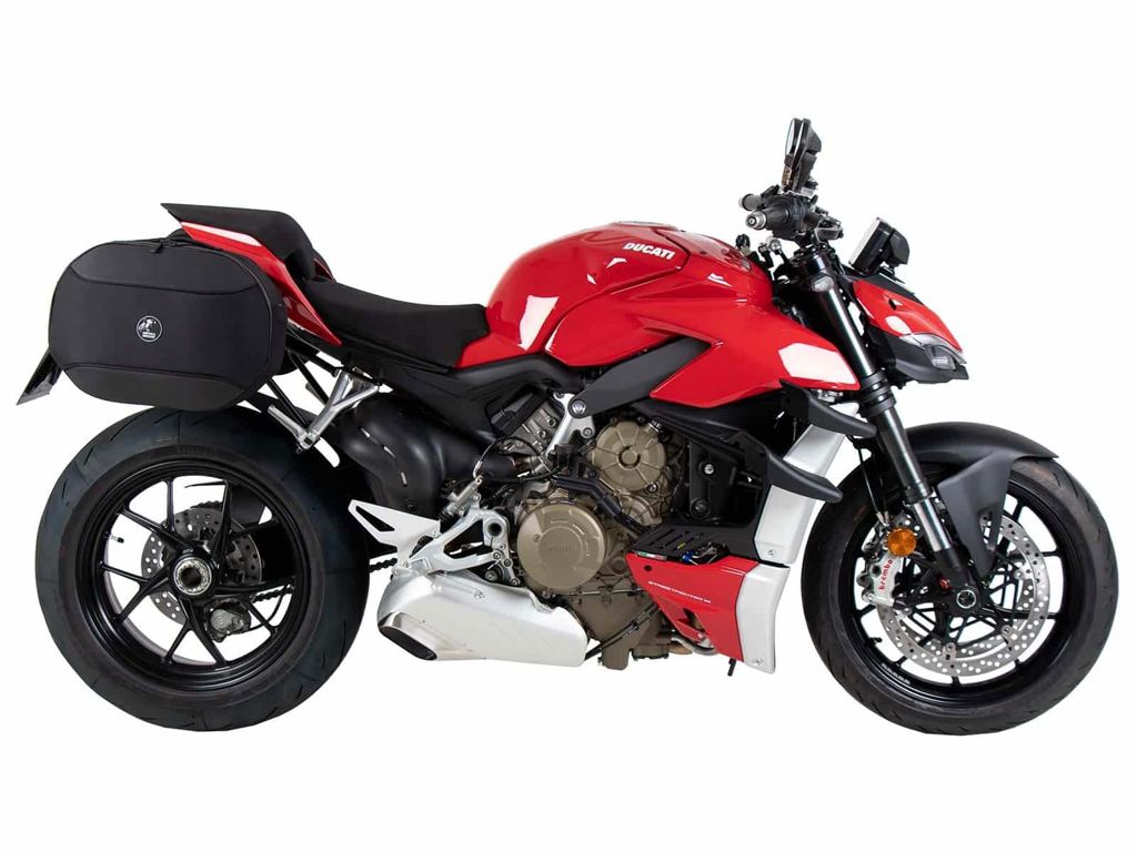 C-Bow Tasdragers Zwart Hepco&Becker Ducati Streetfighter V4 / S '20+