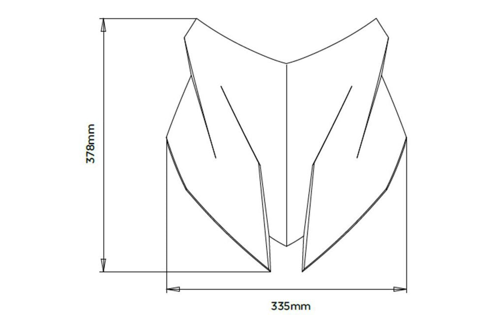 Vervangingsruit Sport Puig Bmw S1000Xr '20-