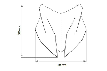 Vervangingsruit Sport Puig Bmw S1000Xr '20-