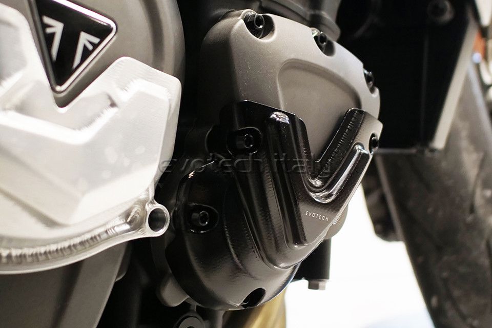 Engine Protector Rechts Pulse Evotech Voor Triumph Speed Triple 1200 Rs '21-