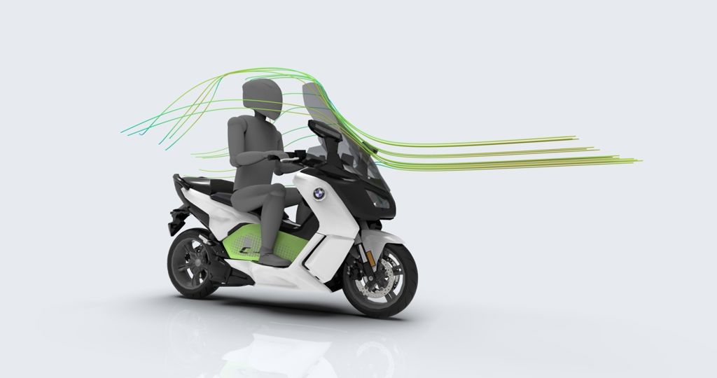 Vervangingsruit V-Tech Line Touring BMW C-Evolution '16-