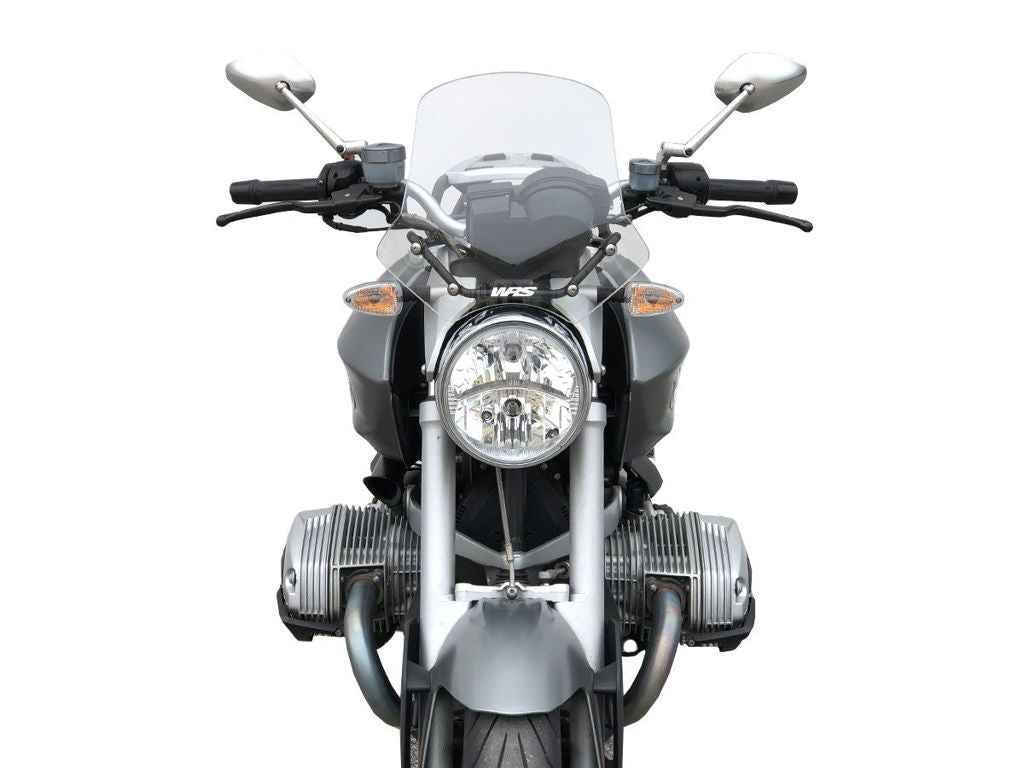 Vervangingsruit intermedio WRS BMW R1200R '06-14 transparant (montage op originele steunen)