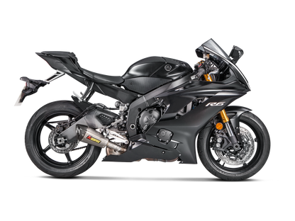 Akrapovič Uitlaat - Yamaha R6 2010-2016 | R6 2017-2026 - Slip-On Line (Titanium) - Motor Accessoires