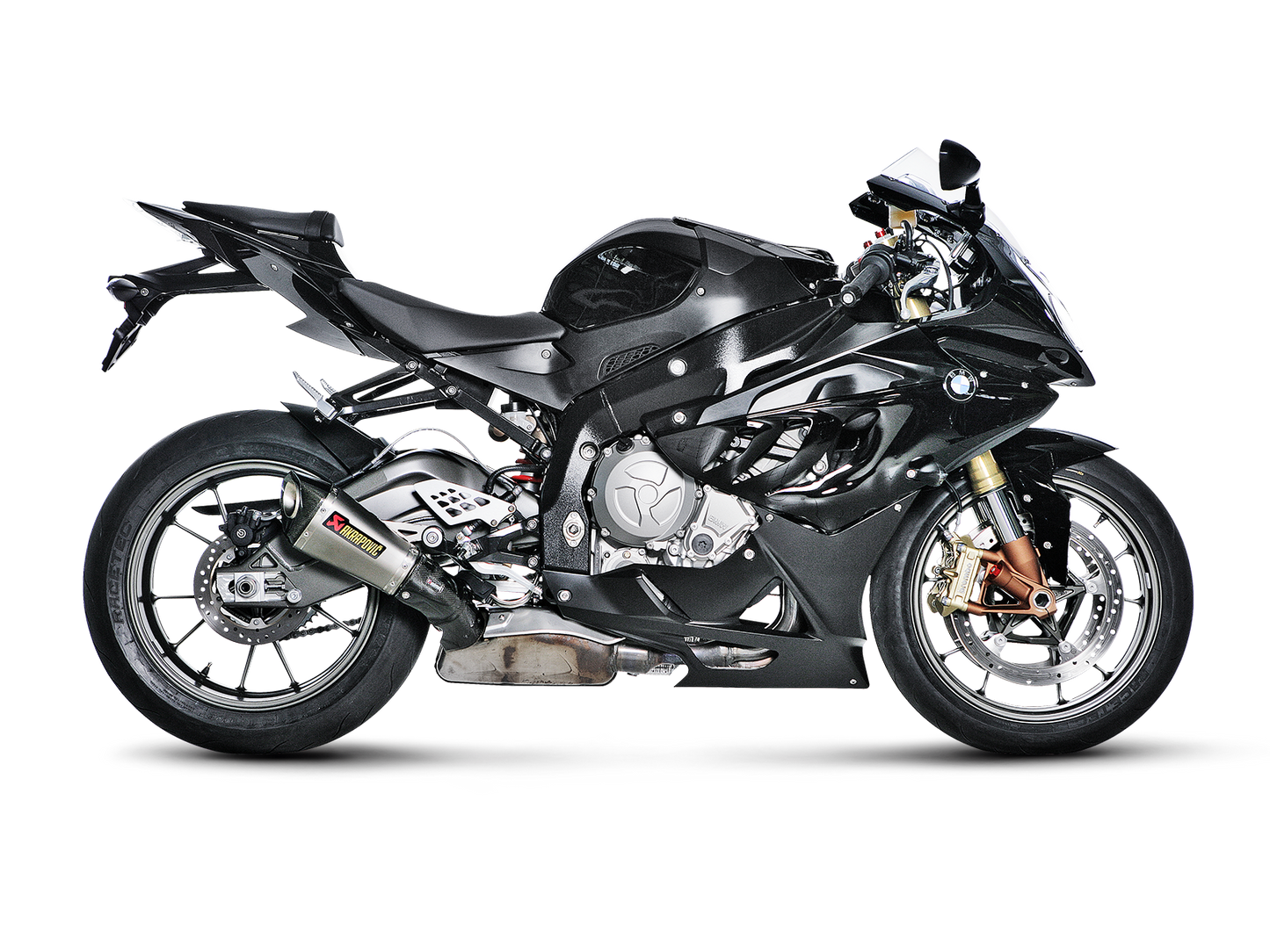Akrapovič Uitlaat - BMW S 1000 R / M 1000 R 2014-2 & meer - Slip-On Line (Titanium)