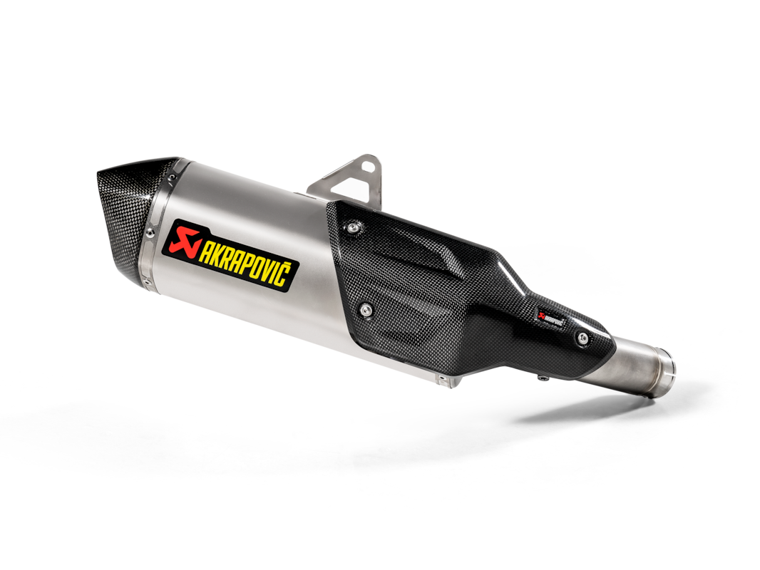 Akrapovic Uitlaat - Motor Accessoires - Kawasaki Versys 1000 - 2019 t/m 2024 - Slip-On Line (Titanium)