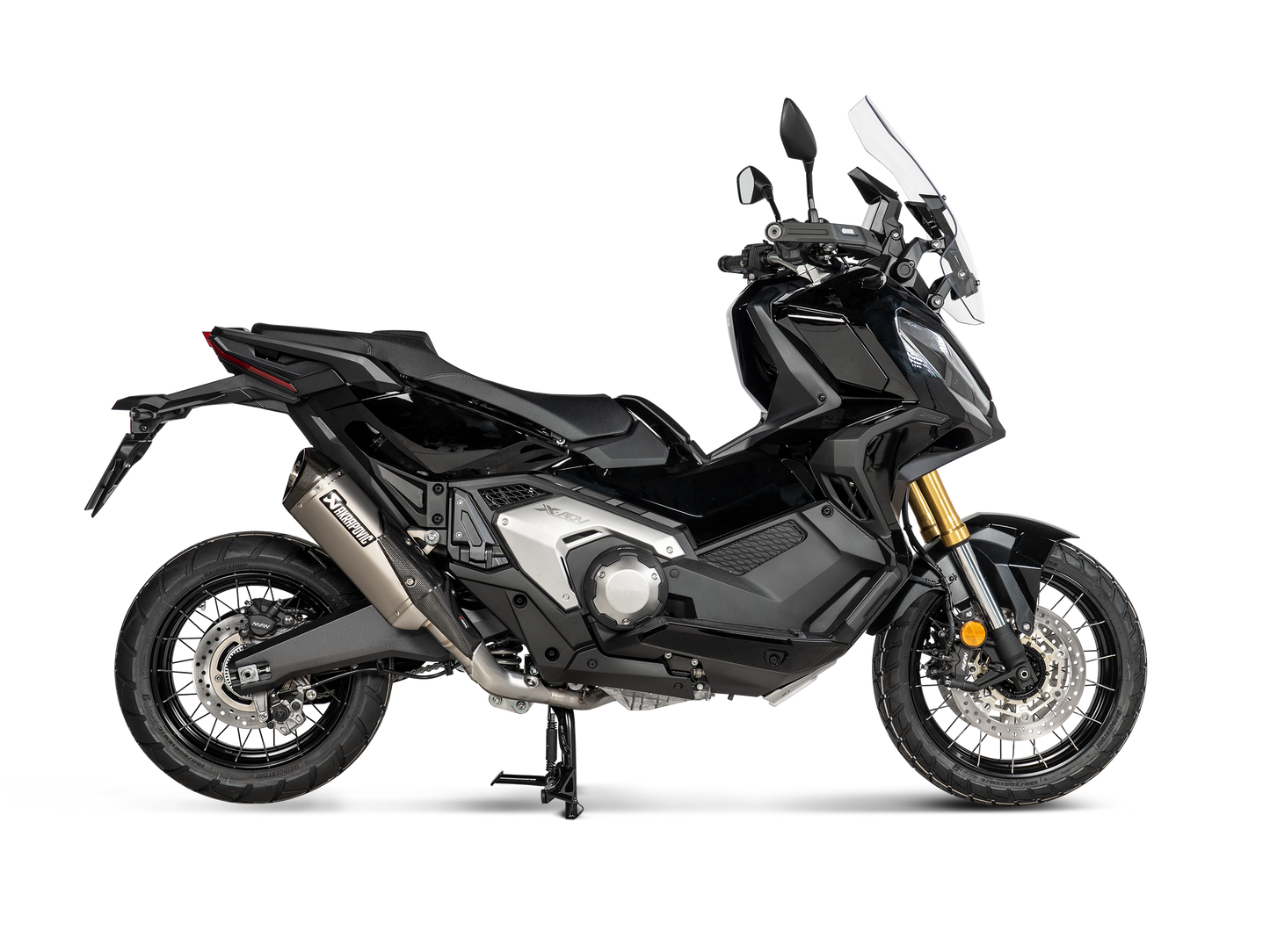 Akrapovič Uitlaat - Honda NSS750 Forza 2021-2024 & meer - Slip-On Line (Titanium)