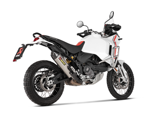 Akrapovič Uitlaat - Ducati DesertX 2022-2024 - Slip-On Line (Titanium)