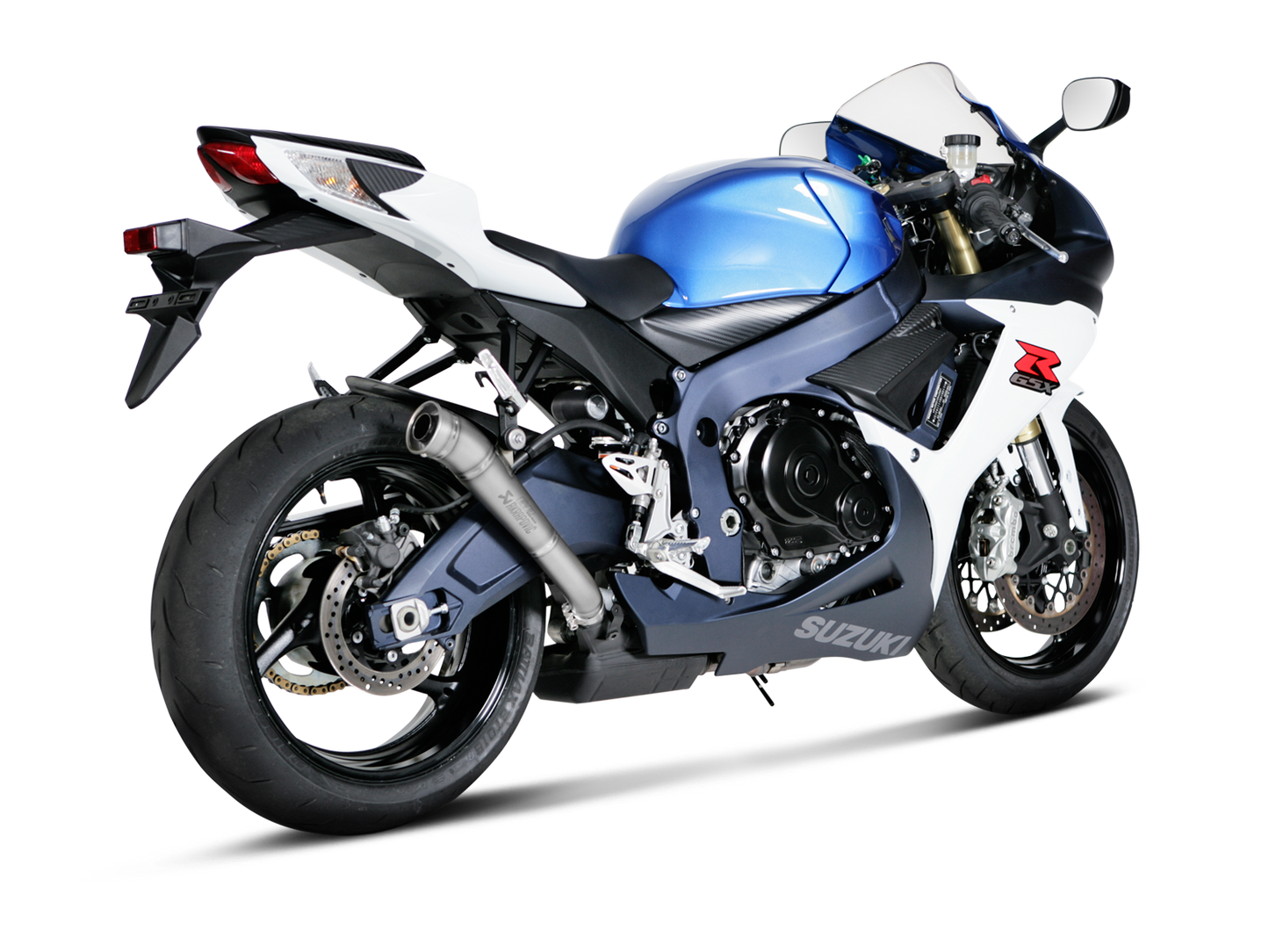 Akrapovič Uitlaat - Suzuki GSX-R600 2011-2017 & meer - Slip-On Line (Titanium) GSX-R 600 11-