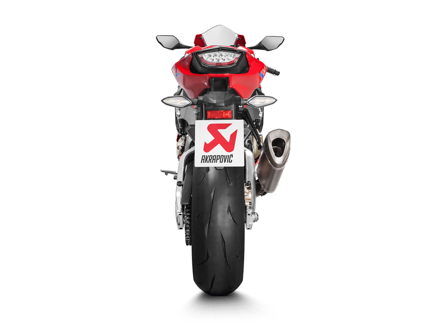 Akrapovič Uitlaat - Honda CBR1000RR 2017-2019 | CBR1000RR ABS 2017-2019 | CBR1000RR SP / SP2 2017-2019 - Racing Line (Titanium) - Motor Accessoires