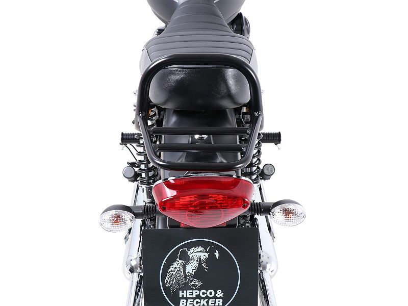 Topdrager Zwart Minirack Hepco&Becker Kawasaki W800 Street/Cafe '19-