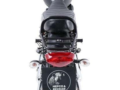 Topdrager Zwart Minirack Hepco&Becker Kawasaki W800 Street/Cafe '19-