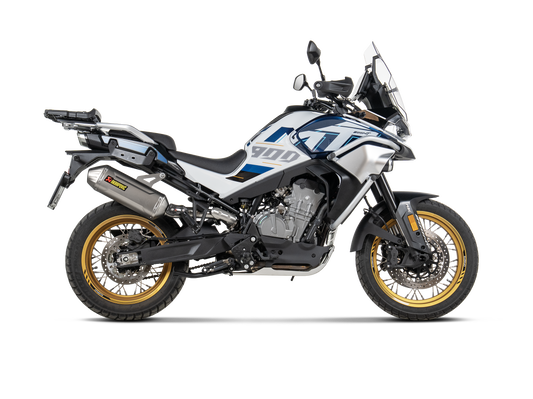 Akrapovič Uitlaat - CFMOTO 800MT 2024-2026 - Slip-On Line (Titanium)