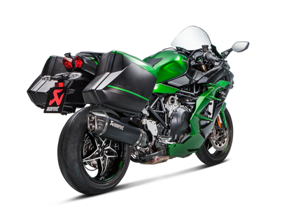 Akrapovič Uitlaat - Kawasaki Ninja H2 SX 2018-2020 - Slip-On Line (Titanium)