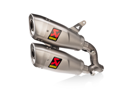 Akrapovič Uitlaat - Ducati Monster 2021-2024 - Slip-On Line (Titanium) - Motor Accessoires