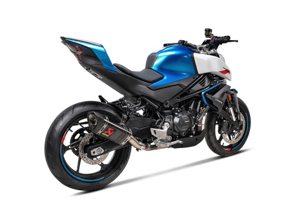 Akrapovič Uitlaat - CFMOTO 450SR / 450NK 2024-2026 - Slip-On Line (Carbon)