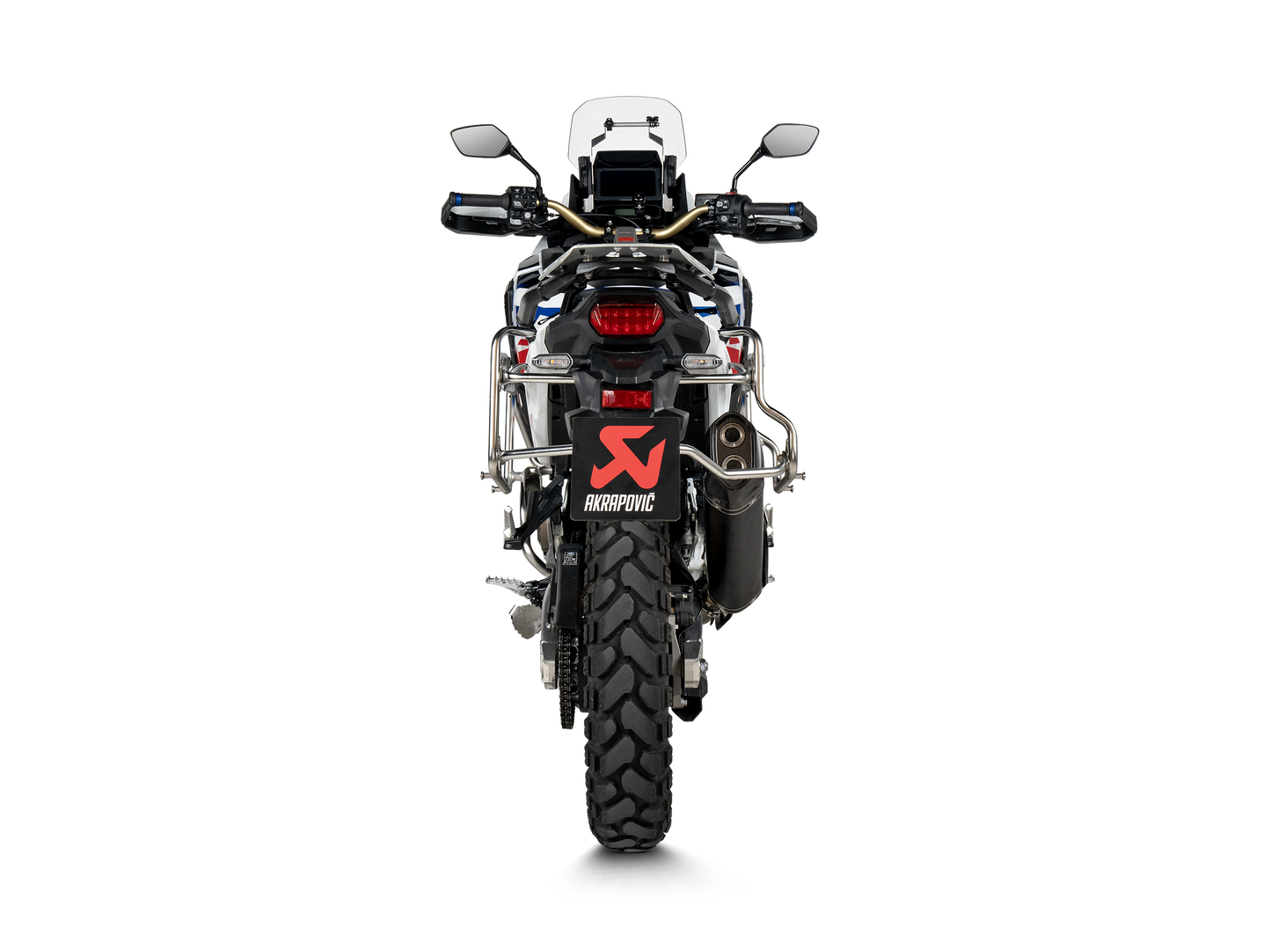 Akrapovič Uitlaat - Honda CRF1100L Africa Twin 202 & meer - Slip-On Line (Titanium)