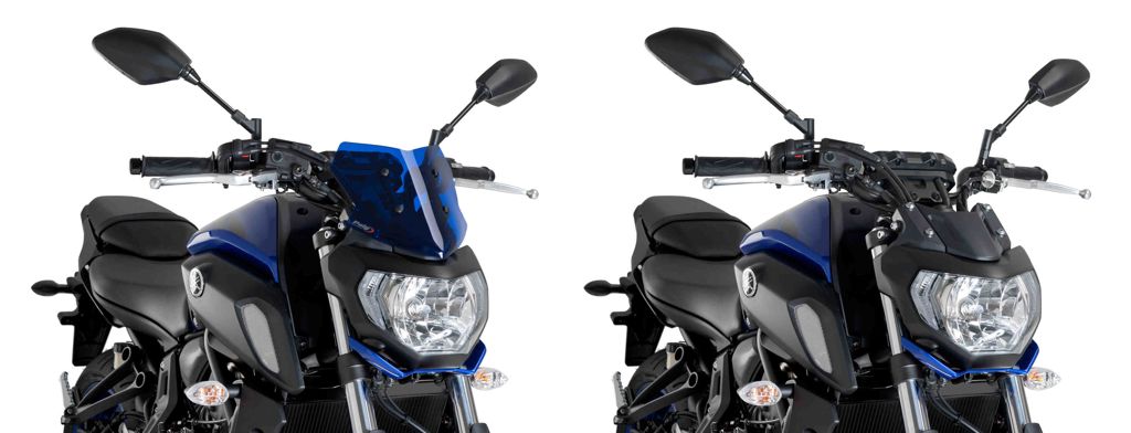 Vervangingsruit Naked Bike Sport Puig Yamaha Mt-07 '18-