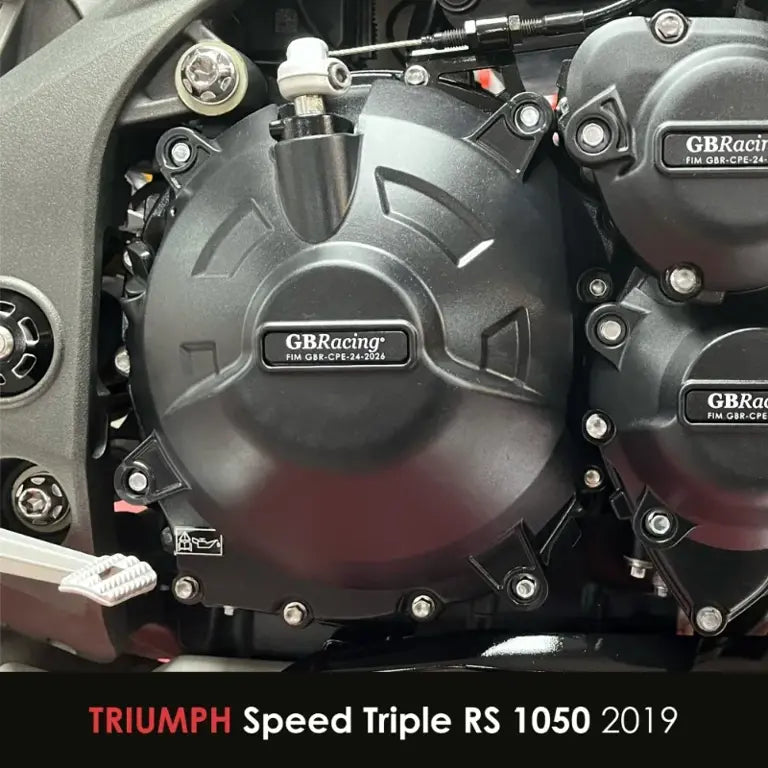 Gb-Racing Engine Cover Set Triumph Speed Triple 1050 S/R/Rs '16-20 (Dynamo, Koppeling, Pulse En Starter)