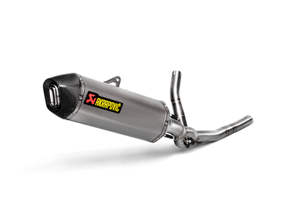 Akrapovič Uitlaat - Suzuki V-STROM 650 2017-2024 - Racing Line (Titanium)