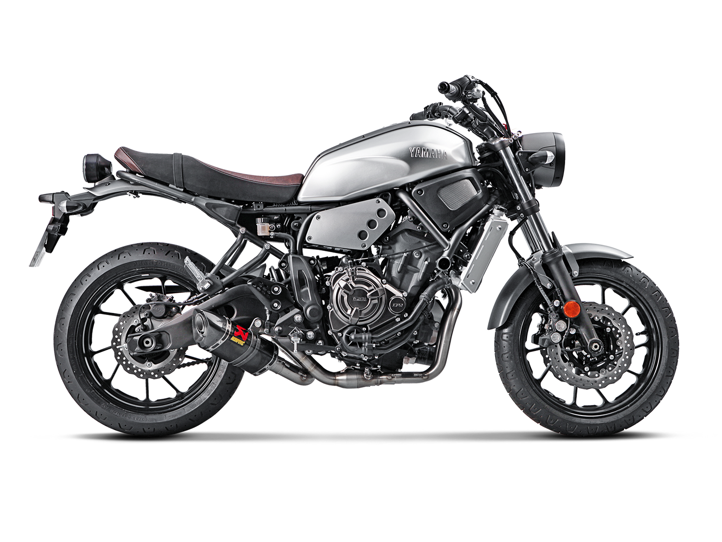 Akrapovič Uitlaat - Yamaha MT-07/FZ-07 2014-2026 & meer - Racing Line (Carbon)